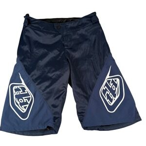 Troy Lee Designs Sprint Men's Bike BMX MTB Shorts Navy‎ Blue Size 38